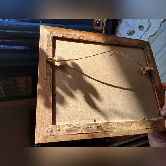 Vintage Framed Landscape Print - Picture 2 of 2